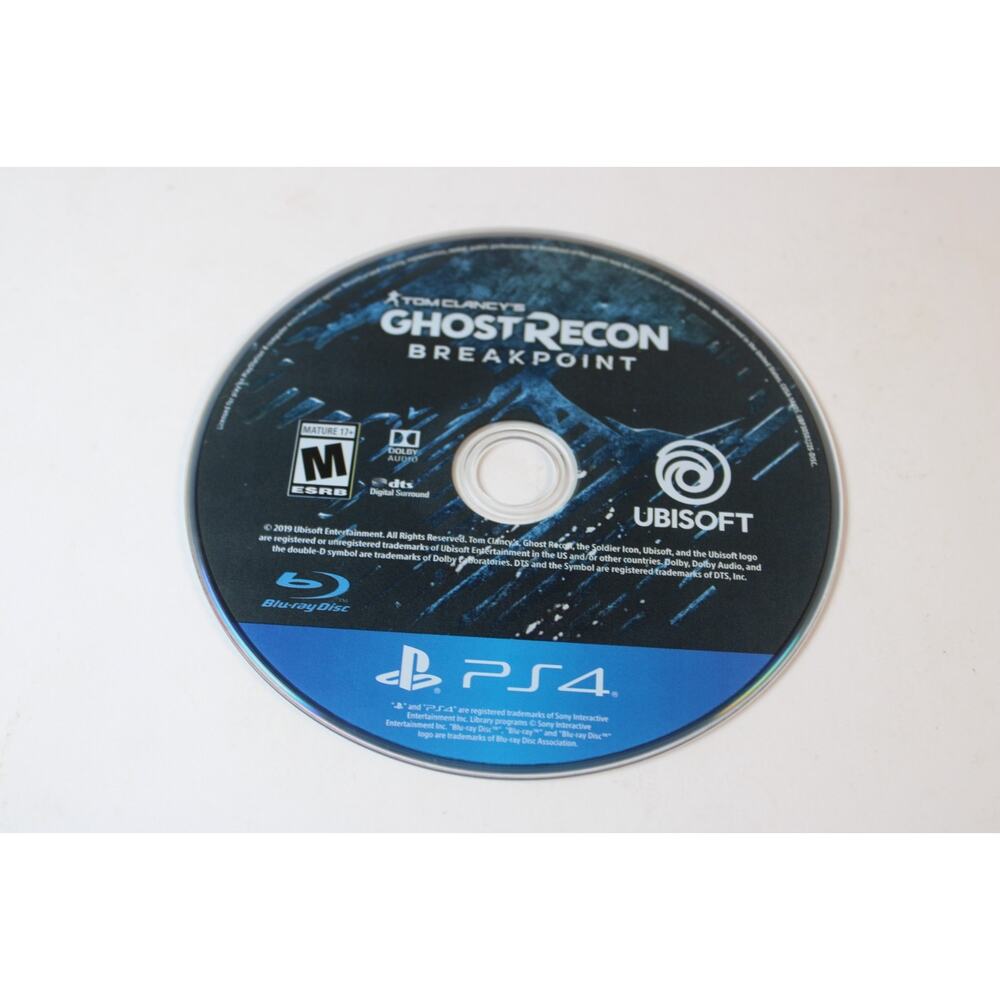 Tom Clancy's Ghost Recon: Breakpoint (Sony PlayStation 4, PS4) Disc Only, Tested - Picture 2 of 7